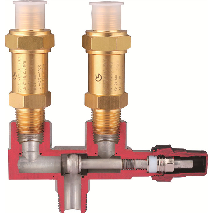 CFC HCFC HFC 冷却用冷却剤圧縮バルブ 0.3~4.5MPa