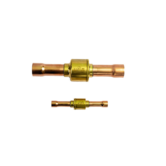 CFC HCFC HFC DN6DN65 低圧ドロップ 逆転しないバルブ 冷却 液圧 6.3MPa