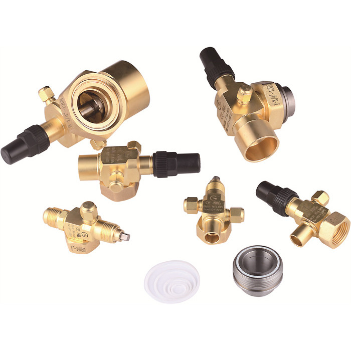 圧力 DN4-DN50 冷蔵機 ロータルロック サービス バンブ と フィッティング 40°C+150°C と 0−4.5 MPa