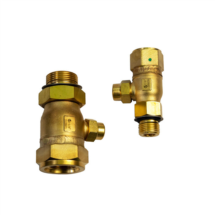 CFC HCFC HFC 冷却用の3方向シャットオフバルブ 温度範囲 -29°C+140°C